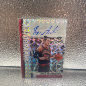 2020-21 Panini Mosaic Auto Mosaic Ryan Arcidiacono #AM-RAR Auto NM FRENLY BRICKS - Open 7 Days