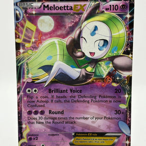 Pokemon TCG Radiant Collection - Meloetta EX RC11/RC25 HP FRENLY BRICKS - Open 7 Days
