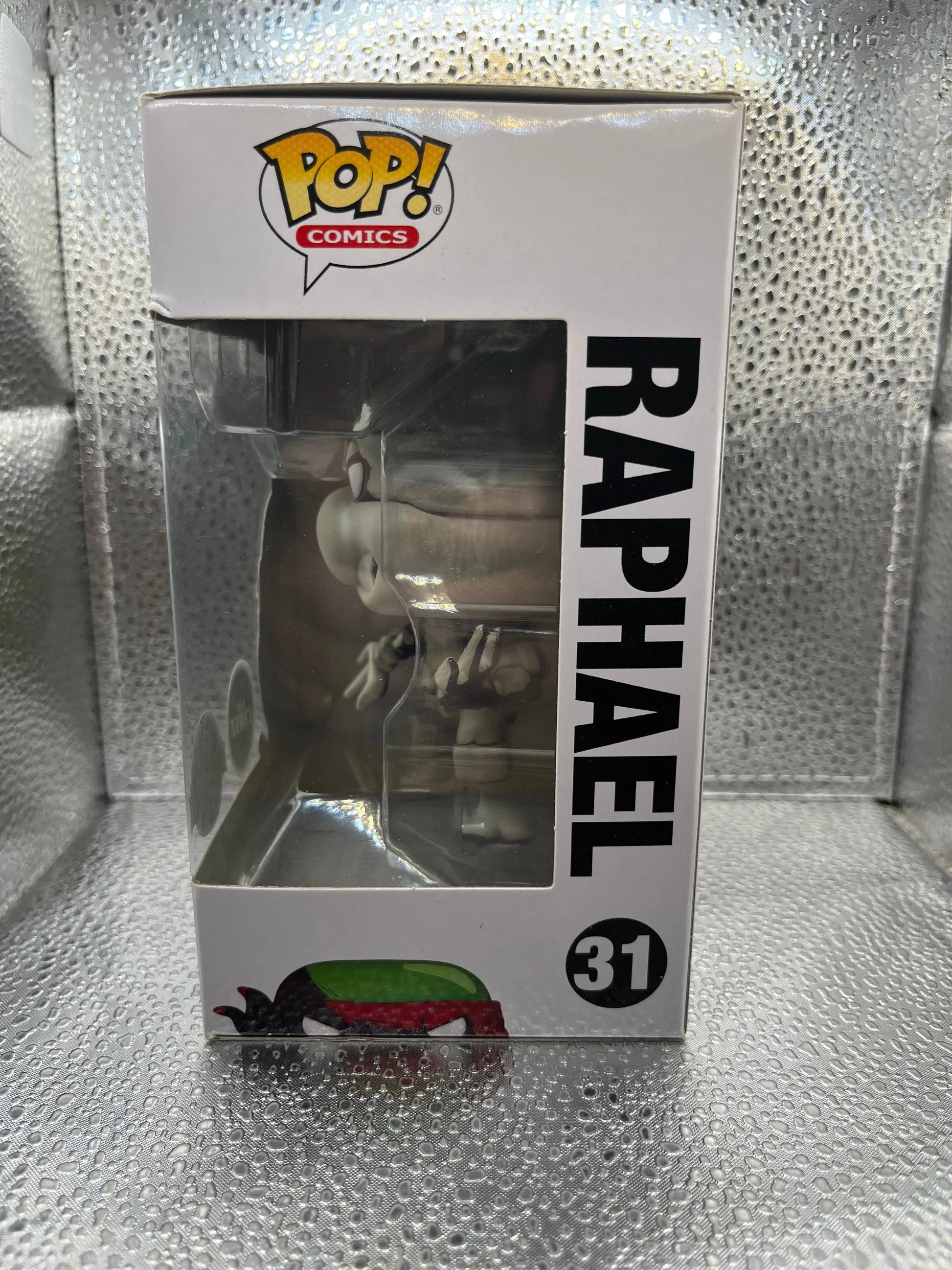 Funko POP Comics - TMNT - Raphael #31 (Black and White Chase Exclusive) FRENLY BRICKS - Open 7 Days