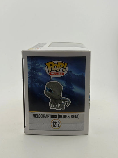 Funko POP! Movies Jurassic World #1212 Velociraptors (Blue & Beta) FRENLY BRICKS - Open 7 Days