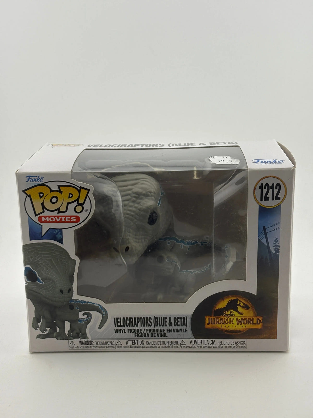 Funko POP! Movies Jurassic World #1212 Velociraptors (Blue & Beta) FRENLY BRICKS - Open 7 Days image 1