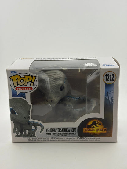 Funko POP! Movies Jurassic World #1212 Velociraptors (Blue & Beta) (1) FRENLY BRICKS - Open 7 Days