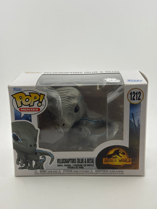 Funko POP! Movies Jurassic World #1212 Velociraptors (Blue & Beta) (1) FRENLY BRICKS - Open 7 Days