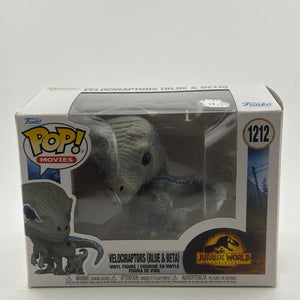 Funko POP! Movies Jurassic World #1212 Velociraptors (Blue & Beta) (1) FRENLY BRICKS - Open 7 Days