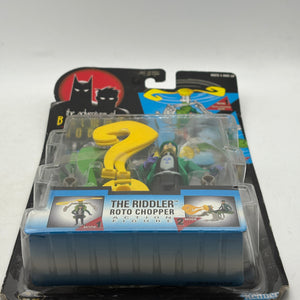 Vintage Kenner Batman & Robin The Riddler Roto Chopper Figure MOC Sealed 1997 FRENLY BRICKS - Open 7 Days