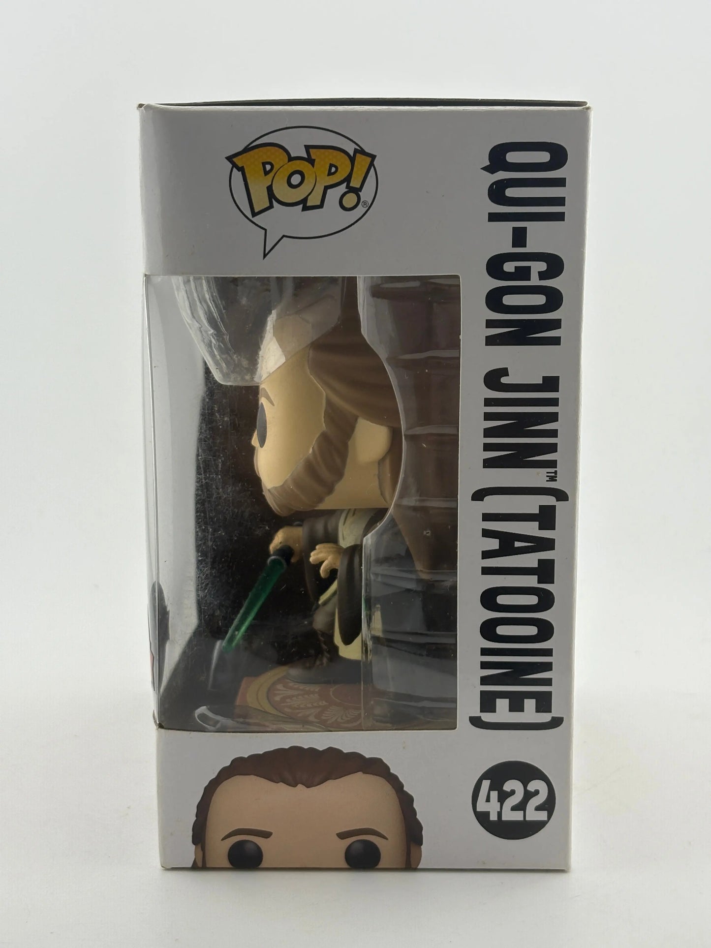 Funko POP! Star Wars #422 Qui-Gon Jinn (Tatooine) Special Edition FRENLY BRICKS - Open 7 Days