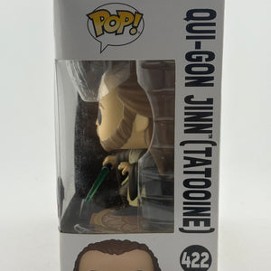 Funko POP! Star Wars #422 Qui-Gon Jinn (Tatooine) Special Edition FRENLY BRICKS - Open 7 Days
