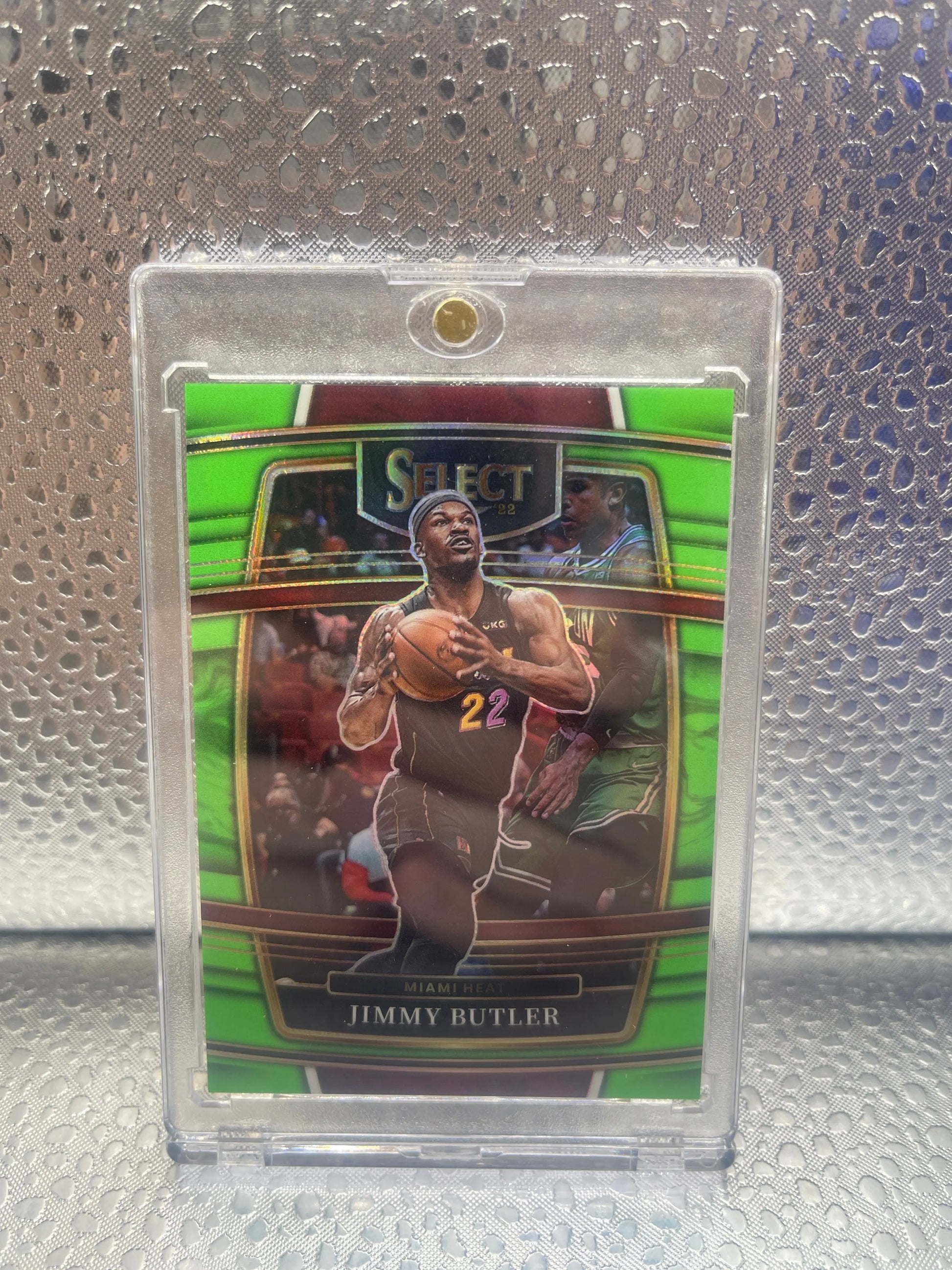 2021-22 Panini Select Concourse Neon Green Prizm /75 Jimmy Butler #97 NM FRENLY BRICKS - Open 7 Days