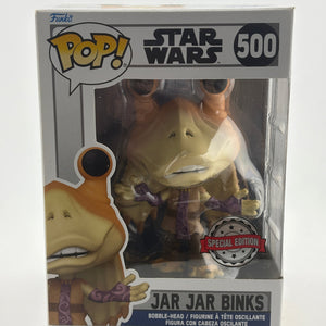 Funko POP! Star Wars #500 Jar Jar Binks Special Edition Bobble-Head FRENLY BRICKS - Open 7 Days