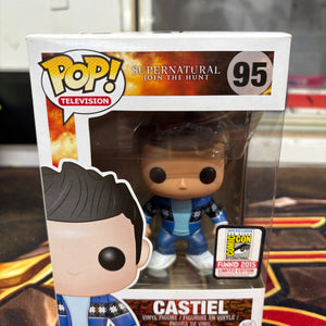 Funko Pop Supernatural Castiel # 95 - 2015 SDCC Exclusive FRENLY BRICKS - Open 7 Days