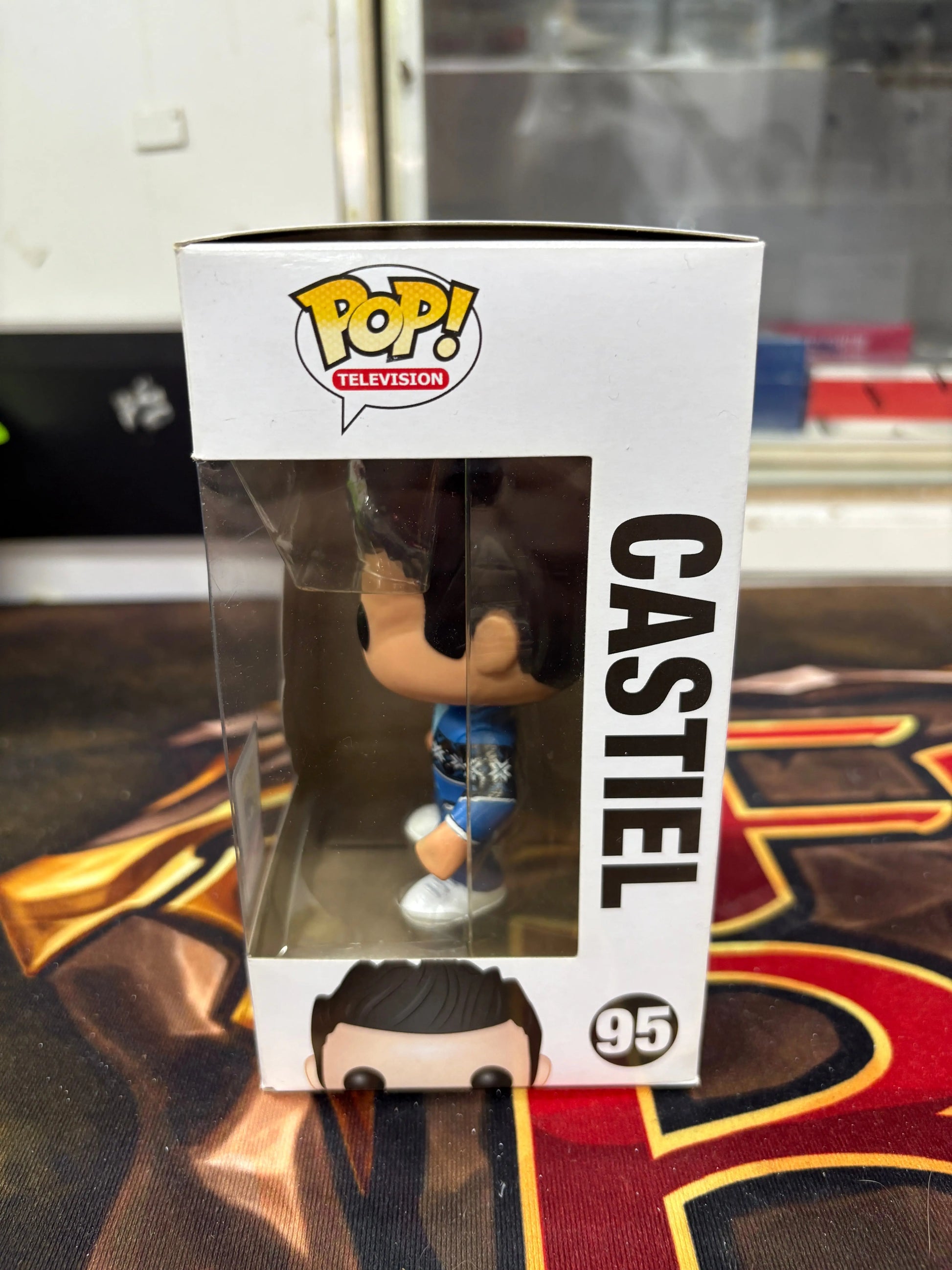 Funko Pop Supernatural Castiel # 95 - 2015 SDCC Exclusive FRENLY BRICKS - Open 7 Days