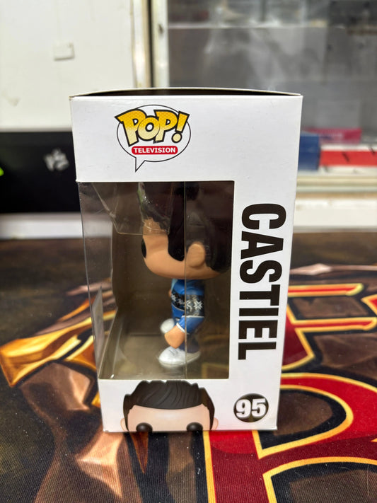 Funko Pop Supernatural Castiel # 95 - 2015 SDCC Exclusive FRENLY BRICKS - Open 7 Days
