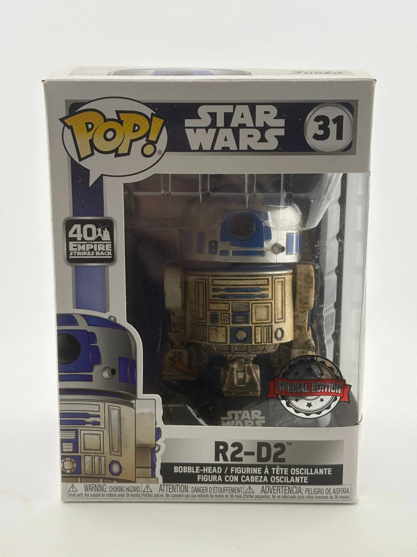 Funko POP! Star Wars #31 R2-D2 Special Edition Bobble-Head (1) FRENLY BRICKS - Open 7 Days