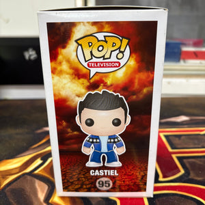 Funko Pop Supernatural Castiel # 95 - 2015 SDCC Exclusive FRENLY BRICKS - Open 7 Days
