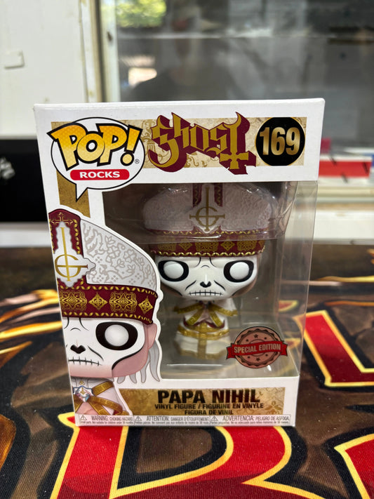 Funko Pop! Rocks: Ghost Papa Nihil #169 FRENLY BRICKS - Open 7 Days
