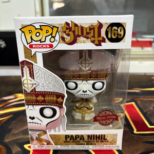 Funko Pop! Rocks: Ghost Papa Nihil #169 FRENLY BRICKS - Open 7 Days