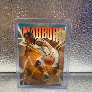 1996-97 Skybox Z Force Stephon Marbury Rookie RC #156 Nm FRENLY BRICKS - Open 7 Days