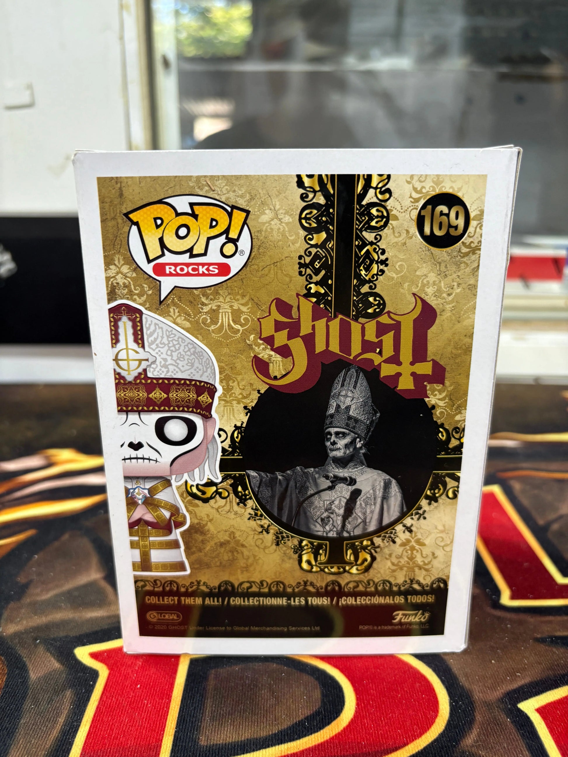 Funko Pop! Rocks: Ghost Papa Nihil #169 FRENLY BRICKS - Open 7 Days