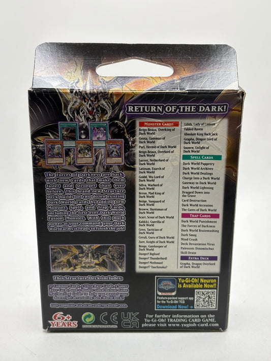 Yu-Gi-Oh! TCG Dark World Structure Deck Sealed FRENLY BRICKS - Open 7 Days