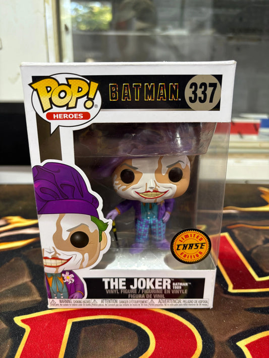 Funko Pop DC Batman 85th Anniversary- 337 The Joker Batman 1989 *Chase FRENLY BRICKS - Open 7 Days