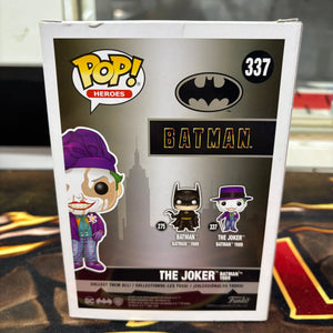 Funko Pop DC Batman 85th Anniversary- 337 The Joker Batman 1989 *Chase FRENLY BRICKS - Open 7 Days