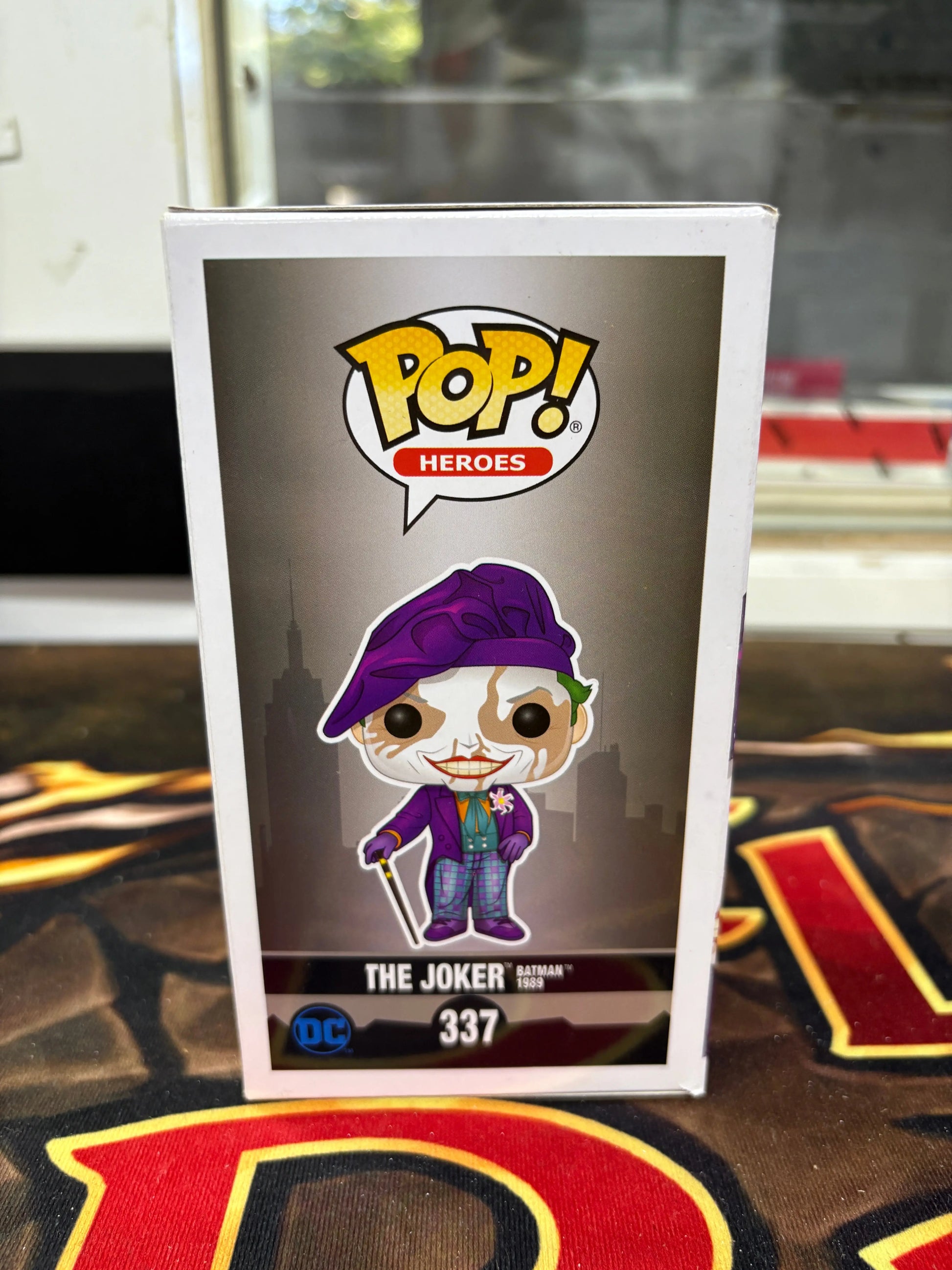 Funko Pop DC Batman 85th Anniversary- 337 The Joker Batman 1989 *Chase FRENLY BRICKS - Open 7 Days