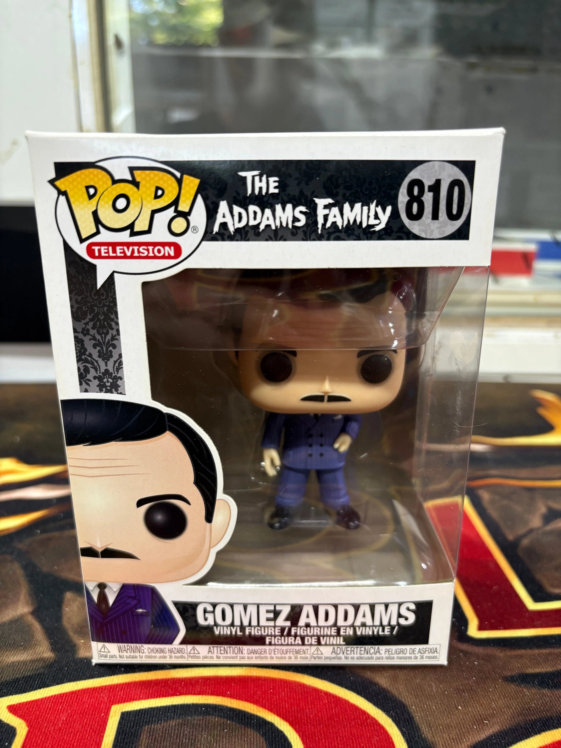 Funko POP Addams Family Gomez Addams #810 NEW FRENLY BRICKS - Open 7 Days