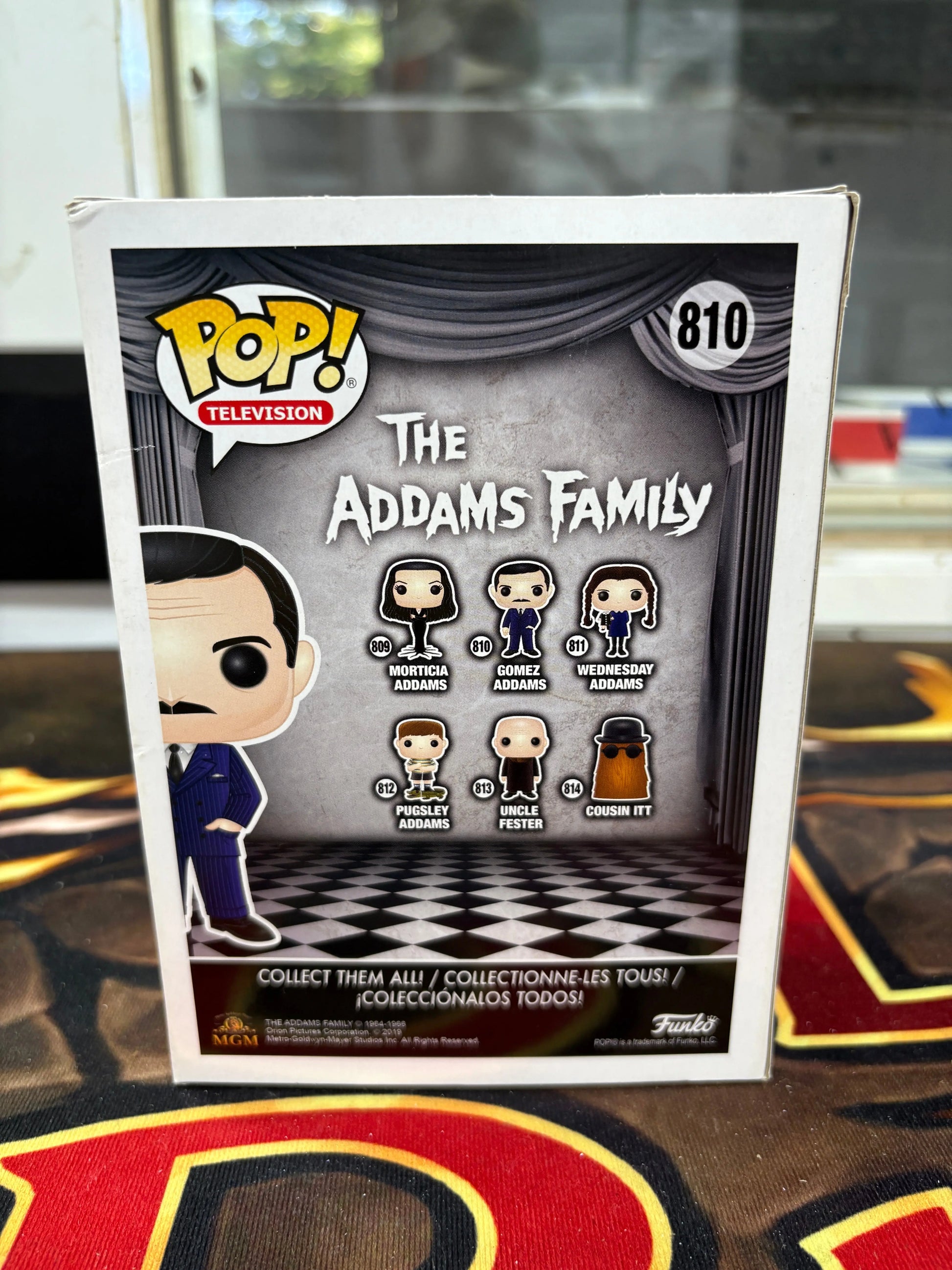 Funko POP Addams Family Gomez Addams #810 NEW FRENLY BRICKS - Open 7 Days