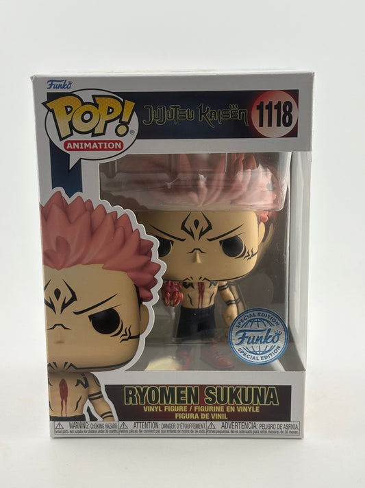 Funko POP! Animation JuJutsu Kaisen #1118 Ryomen Sukuna Special Edition FRENLY BRICKS - Open 7 Days