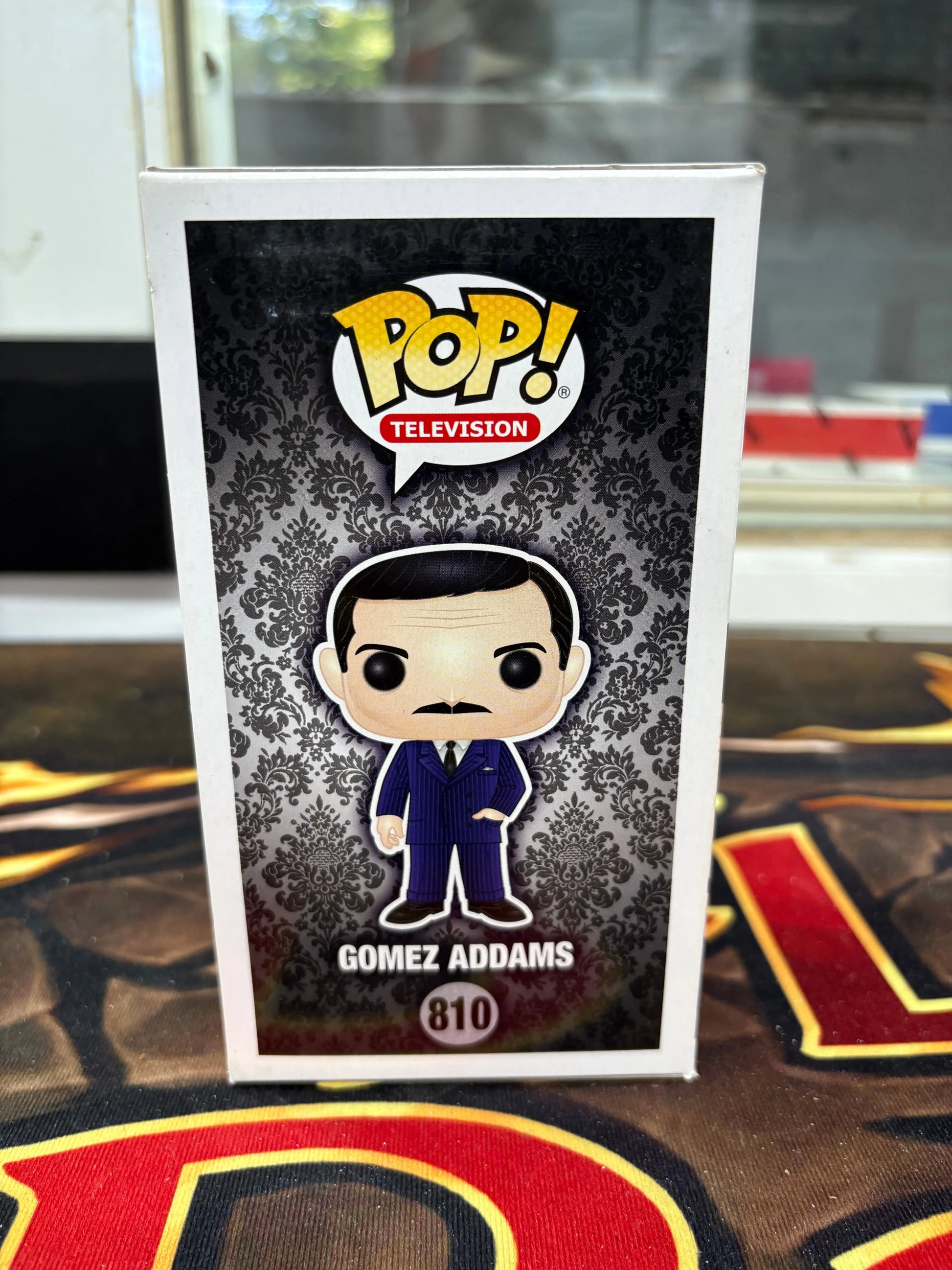 Funko POP Addams Family Gomez Addams #810 NEW FRENLY BRICKS - Open 7 Days