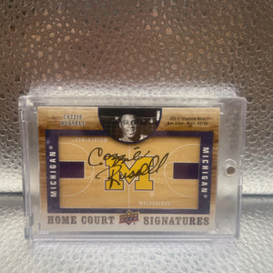 2011-12 Upper Deck Basketball Home Court Signatures Cazzie Russell Auto #HC-CR FRENLY BRICKS - Open 7 Days