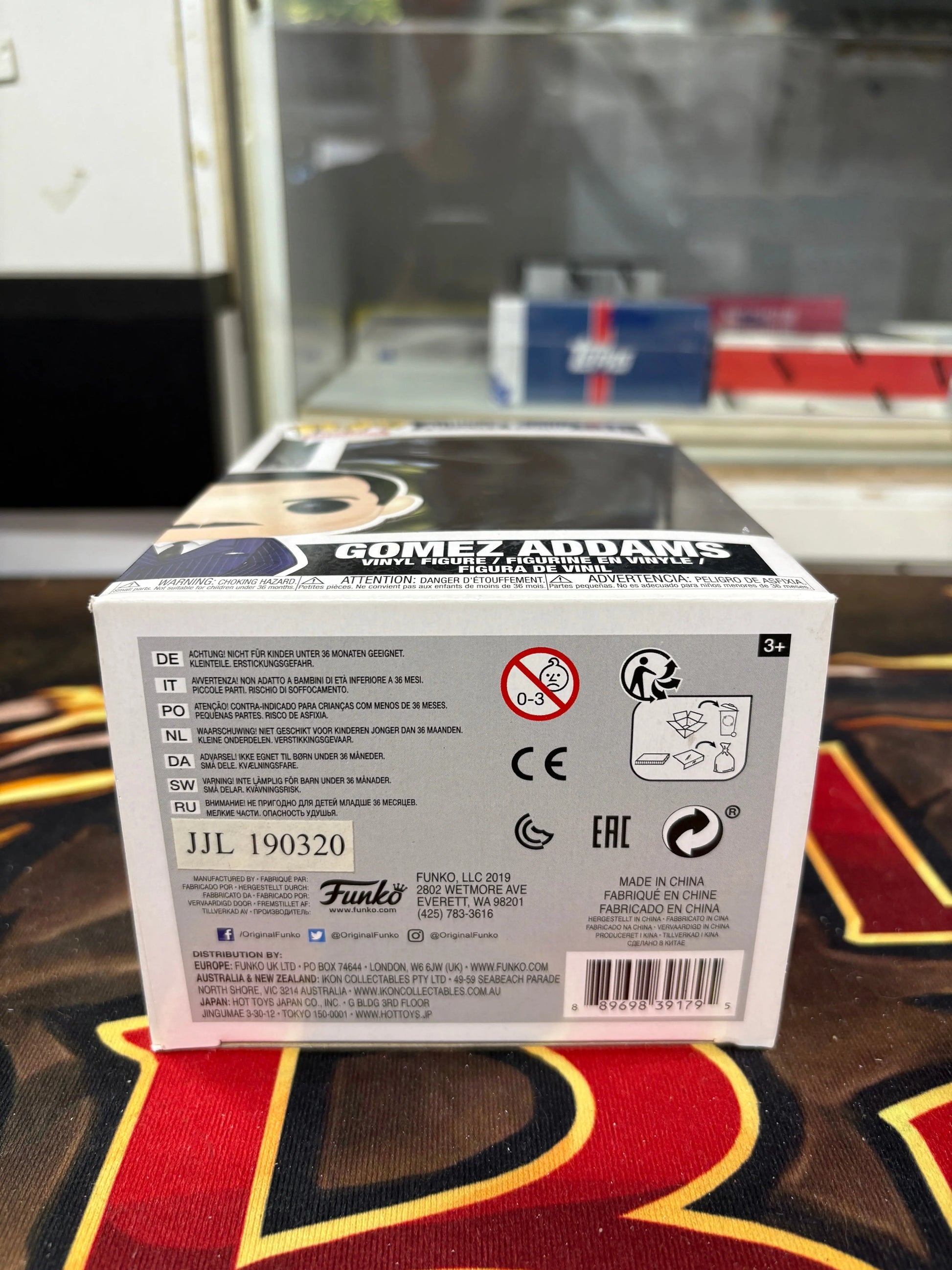 Funko POP Addams Family Gomez Addams #810 NEW FRENLY BRICKS - Open 7 Days