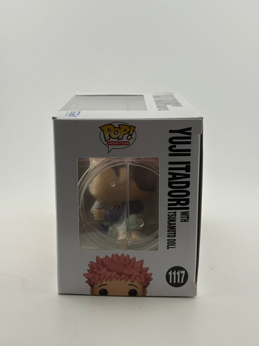 Funko POP! Animation JuJutsu Kaisen #1117 Yuji Itadori with Tsukamoto Doll SE FRENLY BRICKS - Open 7 Days