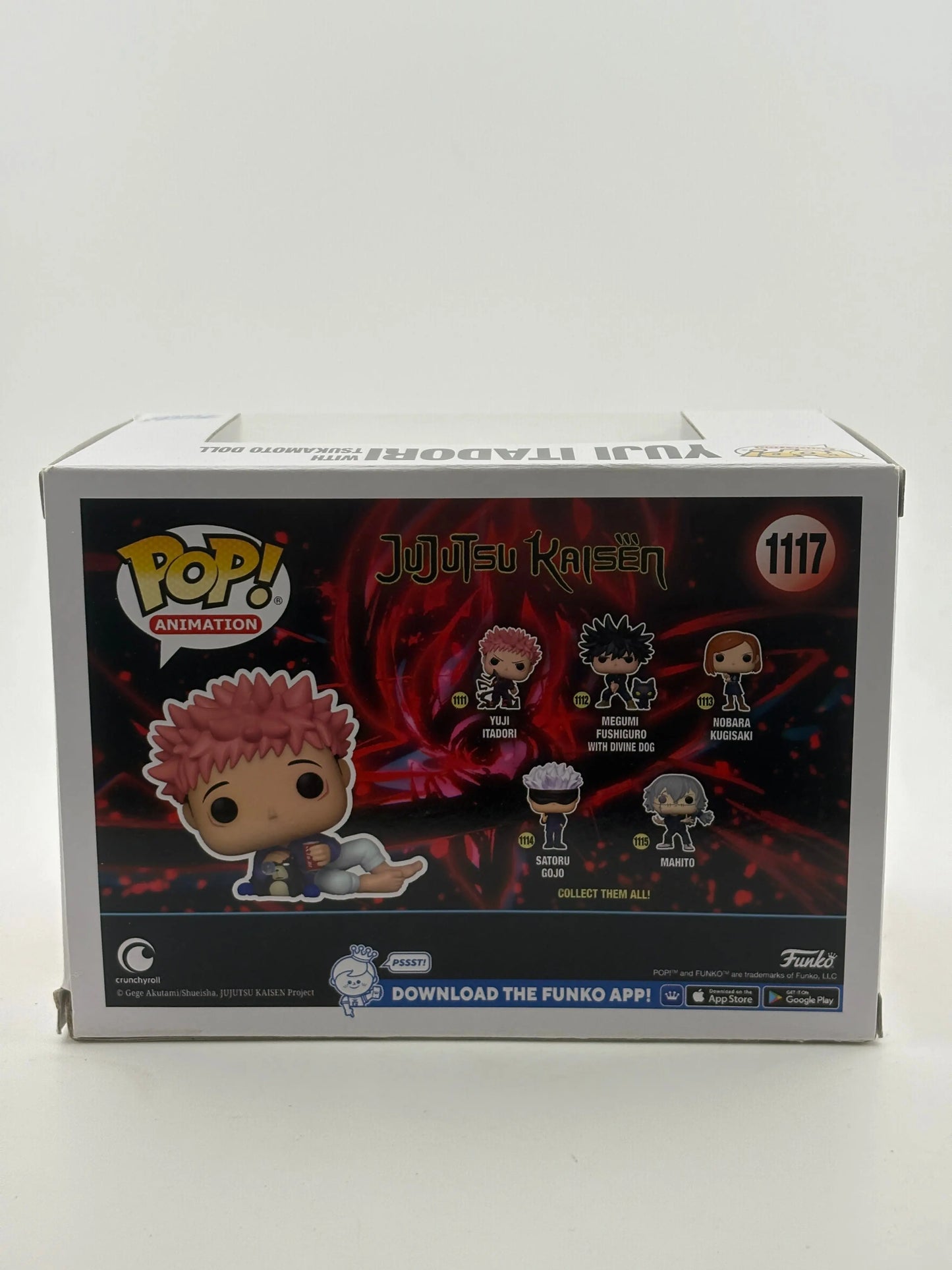 Funko POP! Animation JuJutsu Kaisen #1117 Yuji Itadori with Tsukamoto Doll SE FRENLY BRICKS - Open 7 Days