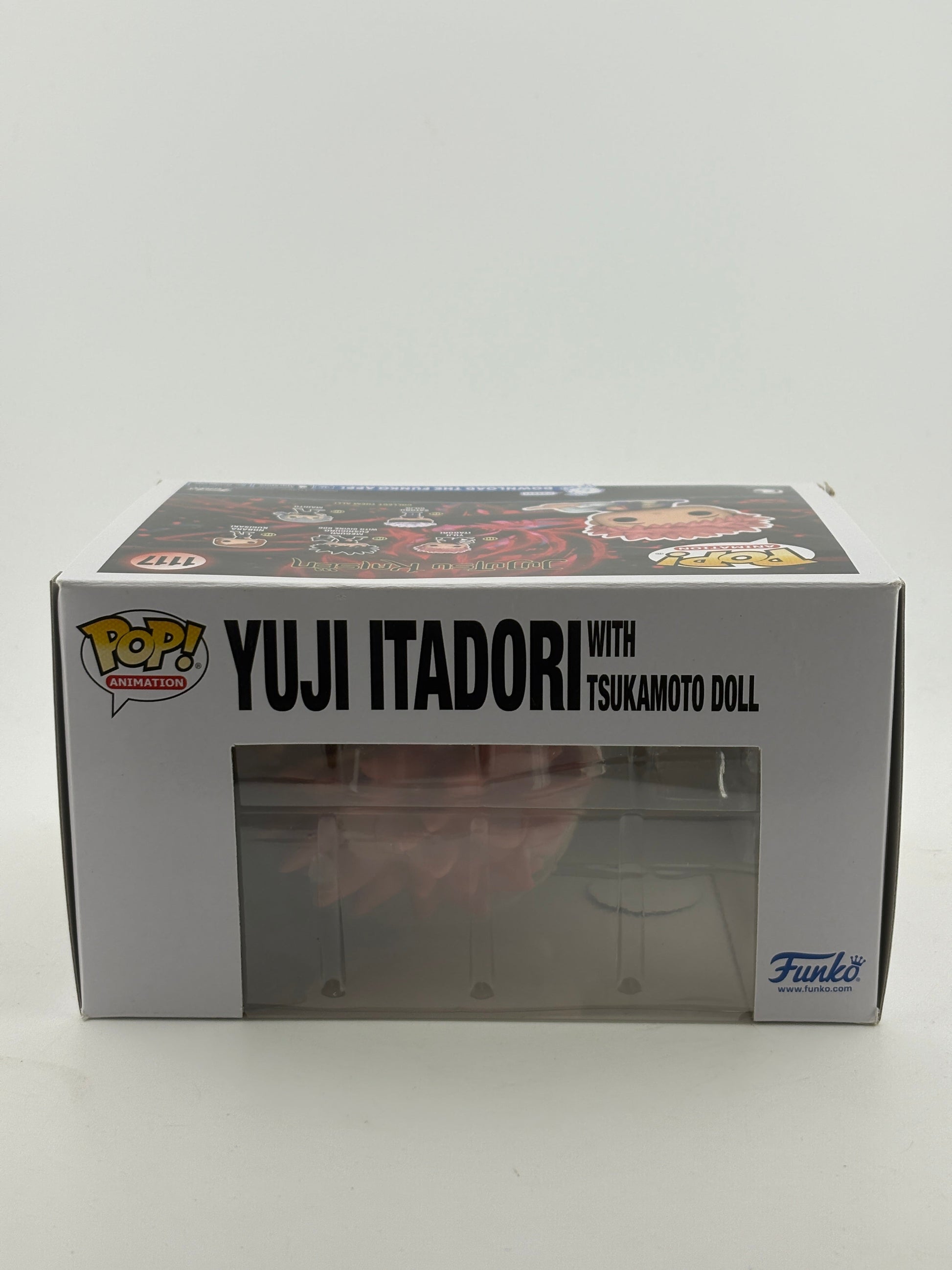 Funko POP! Animation JuJutsu Kaisen #1117 Yuji Itadori with Tsukamoto Doll SE FRENLY BRICKS - Open 7 Days