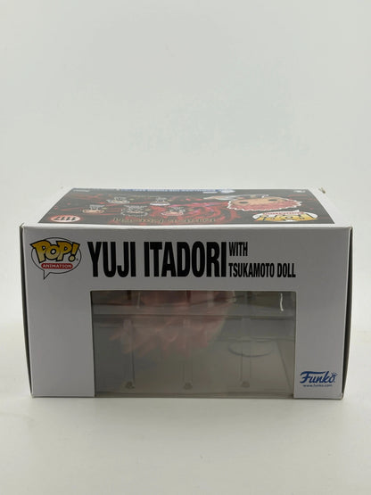 Funko POP! Animation JuJutsu Kaisen #1117 Yuji Itadori with Tsukamoto Doll SE FRENLY BRICKS - Open 7 Days
