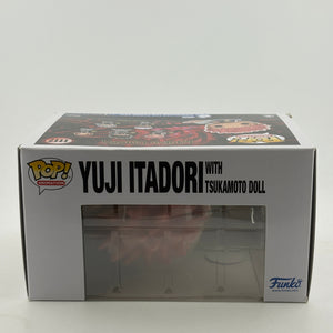 Funko POP! Animation JuJutsu Kaisen #1117 Yuji Itadori with Tsukamoto Doll SE FRENLY BRICKS - Open 7 Days
