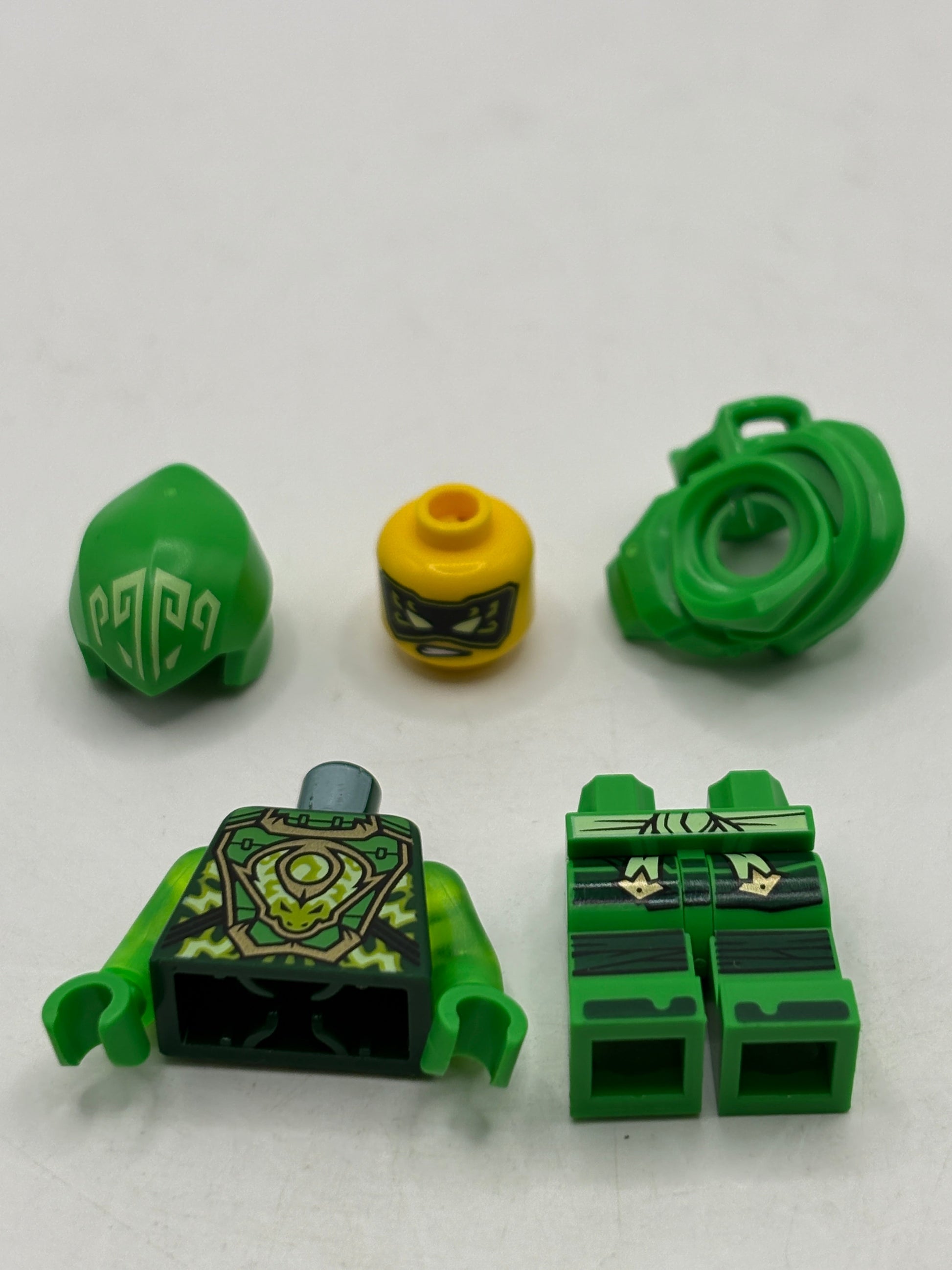 Lego Ninjago Minifigure - Dragon Power Lloyd njo884 Green Ninja FRENLY BRICKS - Open 7 Days