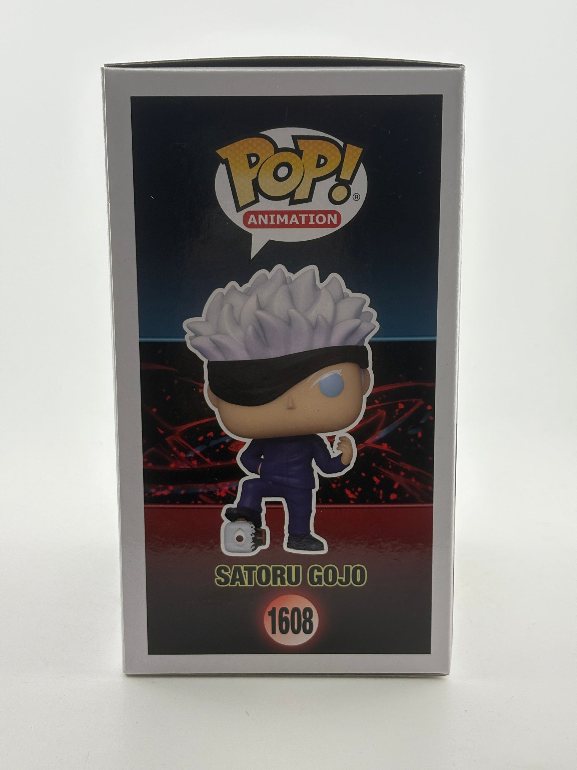 Funko POP! Animation Jujutsu Kaisen #1608 Satoru Gojo 2024 Summer Con Limited FRENLY BRICKS - Open 7 Days
