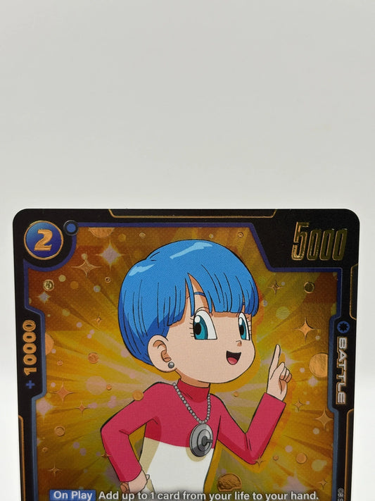 Dragon Ball Super Fusion World - Bulma (Mini) : DA FB04-043 Alt Art FRENLY BRICKS - Open 7 Days