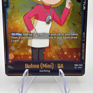 Dragon Ball Super Fusion World - Bulma (Mini) : DA FB04-043 Alt Art FRENLY BRICKS - Open 7 Days