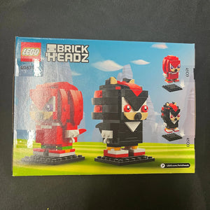 LEGO BrickHeadZ - Sonic The Hedgehog - Shadow #219 Knuckles #220 40677 FRENLY BRICKS - Open 7 Days