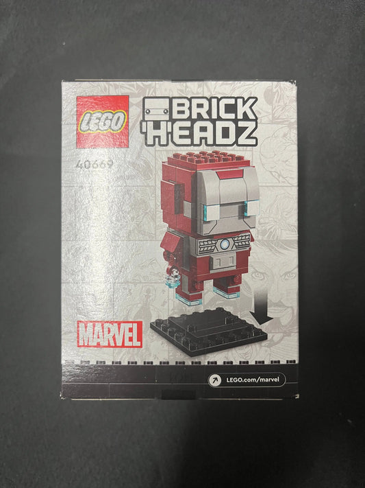 LEGO BrickHeadZ - Iron Man MK5 #244 40669 FRENLY BRICKS - Open 7 Days