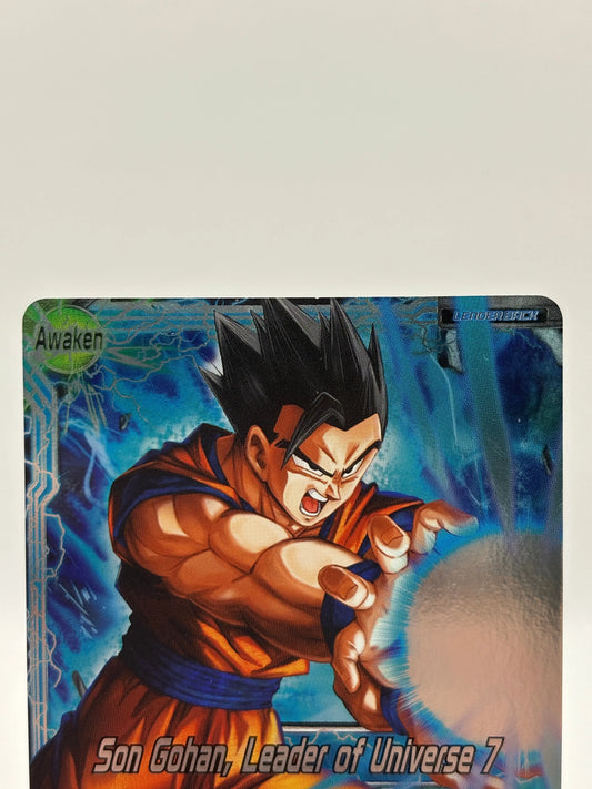 Dragon Ball Super Card Game - Son Gohan, Leader of Universe 7 TB1-025 UC Foil FRENLY BRICKS - Open 7 Days