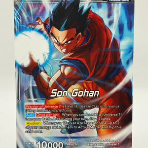 Dragon Ball Super Card Game - Son Gohan, Leader of Universe 7 TB1-025 UC Foil FRENLY BRICKS - Open 7 Days