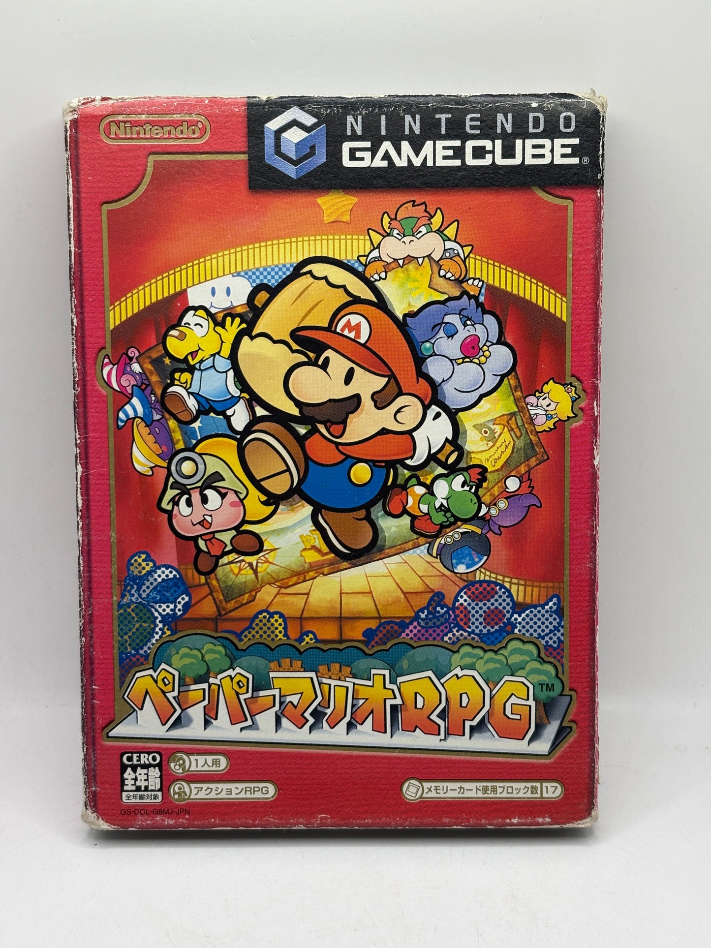 Nintendo Gamecube Paper Mario RPG Japanese Video Game FRENLY BRICKS - Open 7 Days