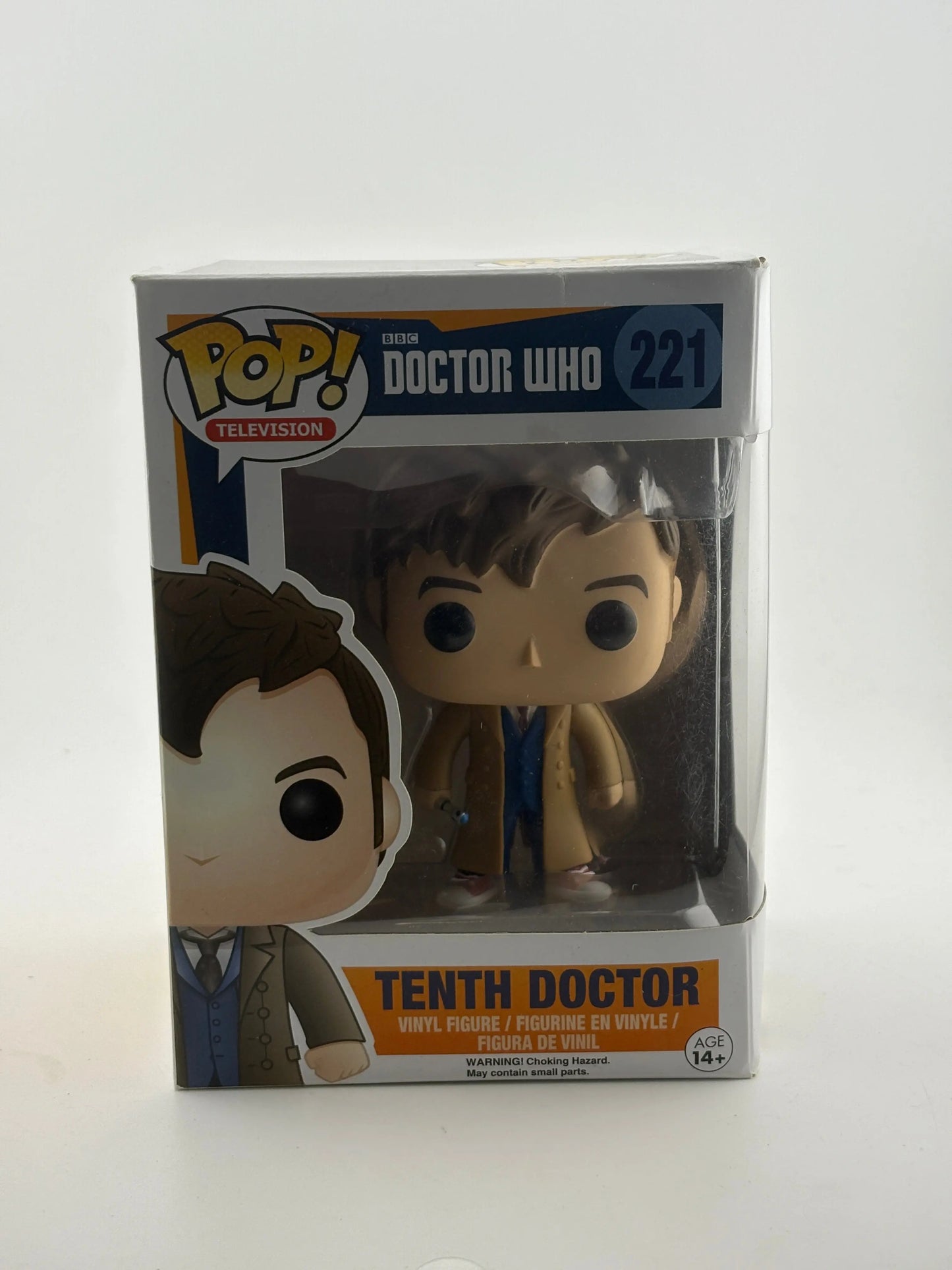 Funko POP! Television BBC Doctor Who #221 Tenth Doctor Vinyl Figure FRENLY BRICKS - Open 7 Days