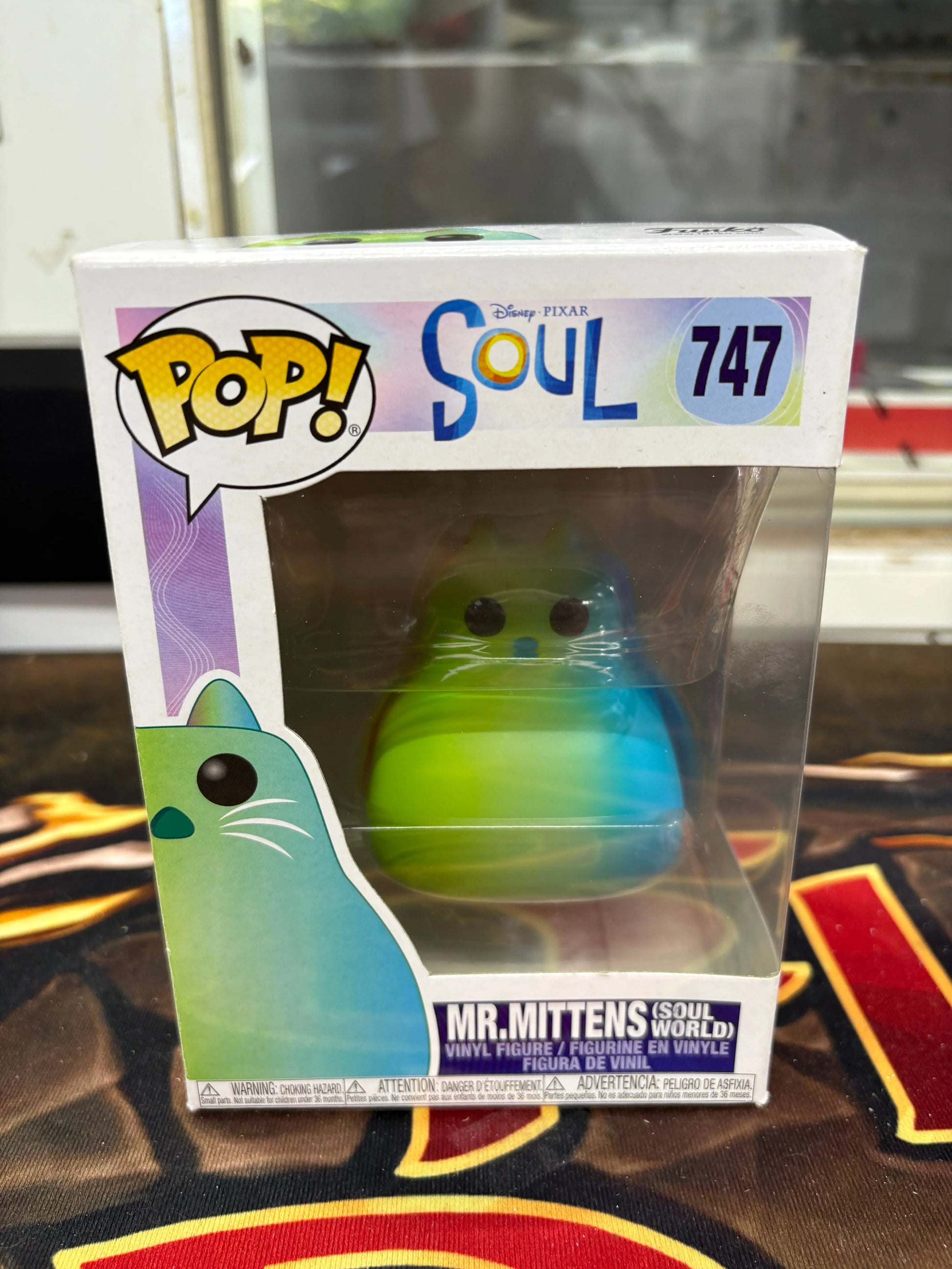 Funko Pop! Disney Soul Mr. Mittens (Soul World) 747 FRENLY BRICKS - Open 7 Days