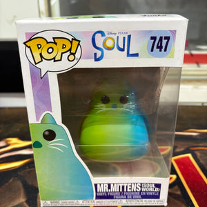 Funko Pop! Disney Soul Mr. Mittens (Soul World) 747 FRENLY BRICKS - Open 7 Days