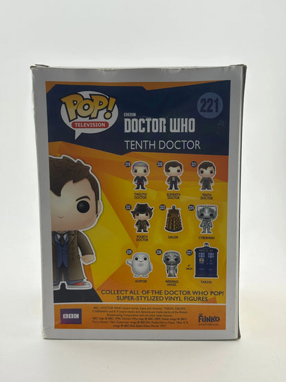Funko POP! Television BBC Doctor Who #221 Tenth Doctor Vinyl Figure FRENLY BRICKS - Open 7 Days